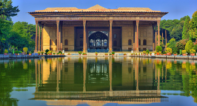 El palacio Chehel Sotun, un jardín Persa